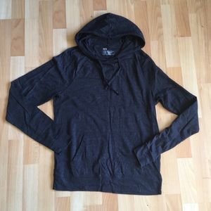 Public Opinion Men’s Gray Hoodie Shirt